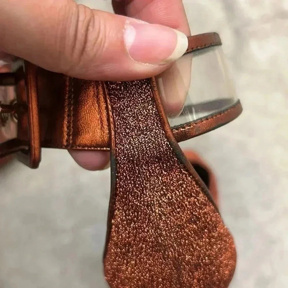 Jimmy  choo glitter bronze pumps - Picture 11 of 16